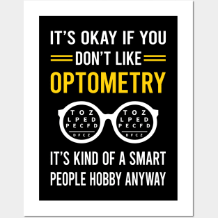 Smart People Hobby Optometry Optometrist Posters and Art